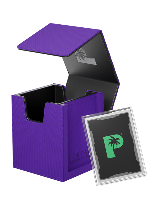 Palms Off: Portal Deck Box - Nexus 100+ Purple