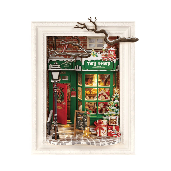 DIY Framed: Santa's Toy Shop