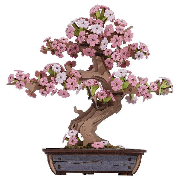 Rolife 3D Wooden Puzzle - Sakura Bonsai