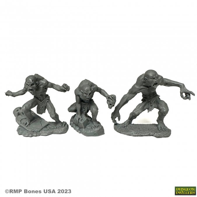 Reaper: Dungeon Dwellers: Ghouls (2) and Ghast