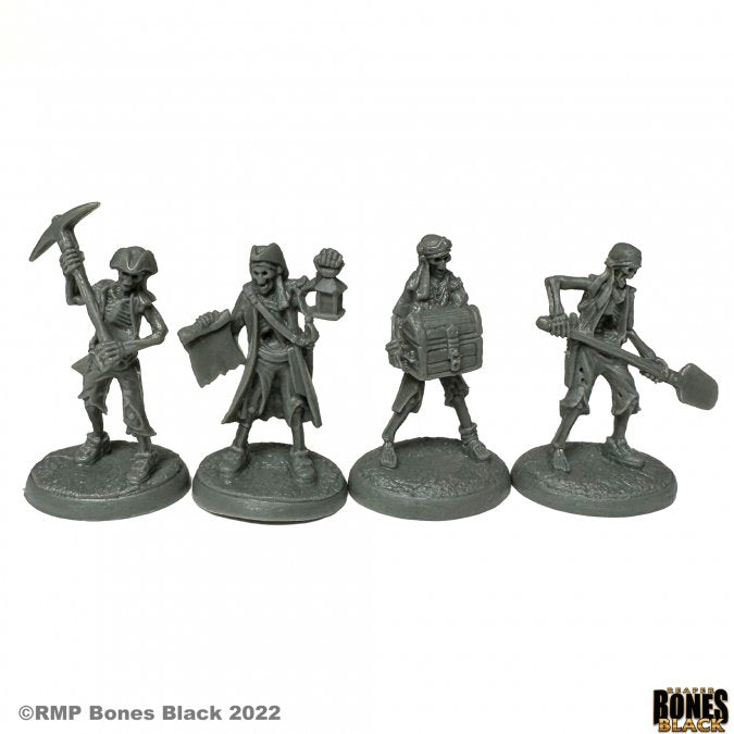 Reaper: Bones Black: Skeletal Treasure Crew (4)