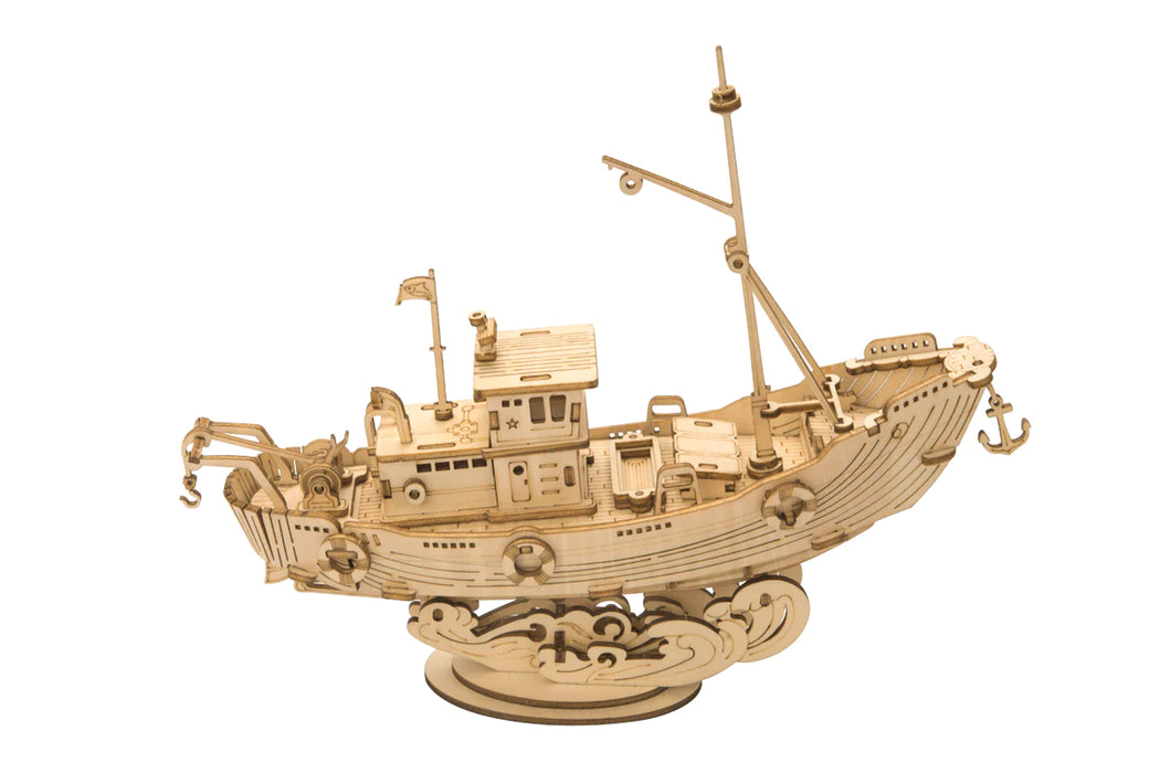 Robotime 3D Wooden Puzzle - Fishing Ship