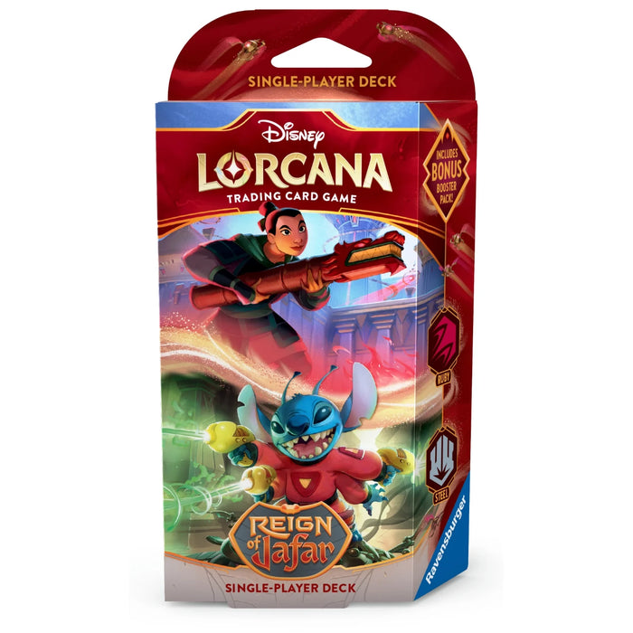 Lorcana - Reign of Jafar Ruby and Steel Starter Deck
