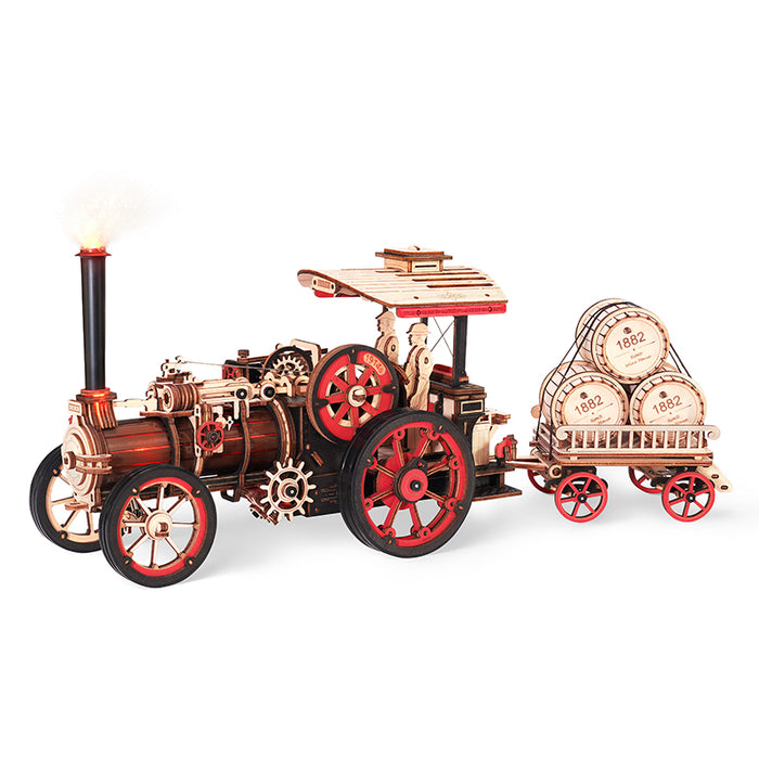 3D Wooden Puzzle - Steam Engine