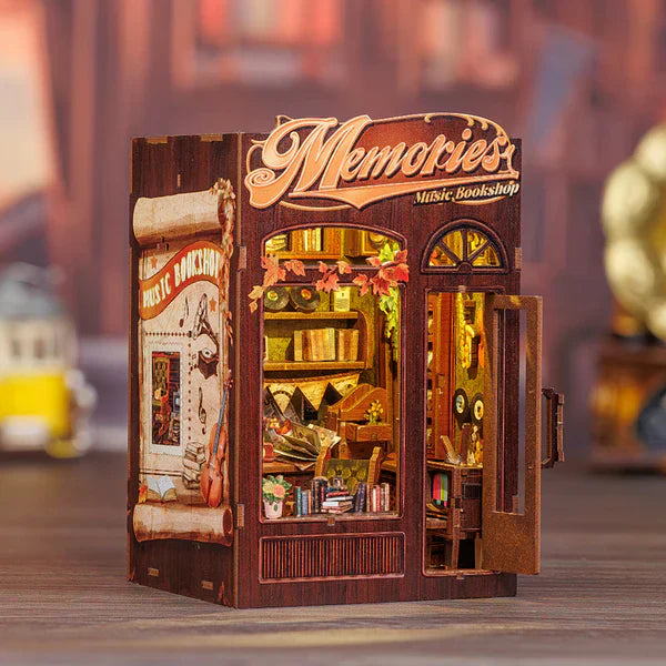 Cutebee Memories Music Bookshop Book Nook