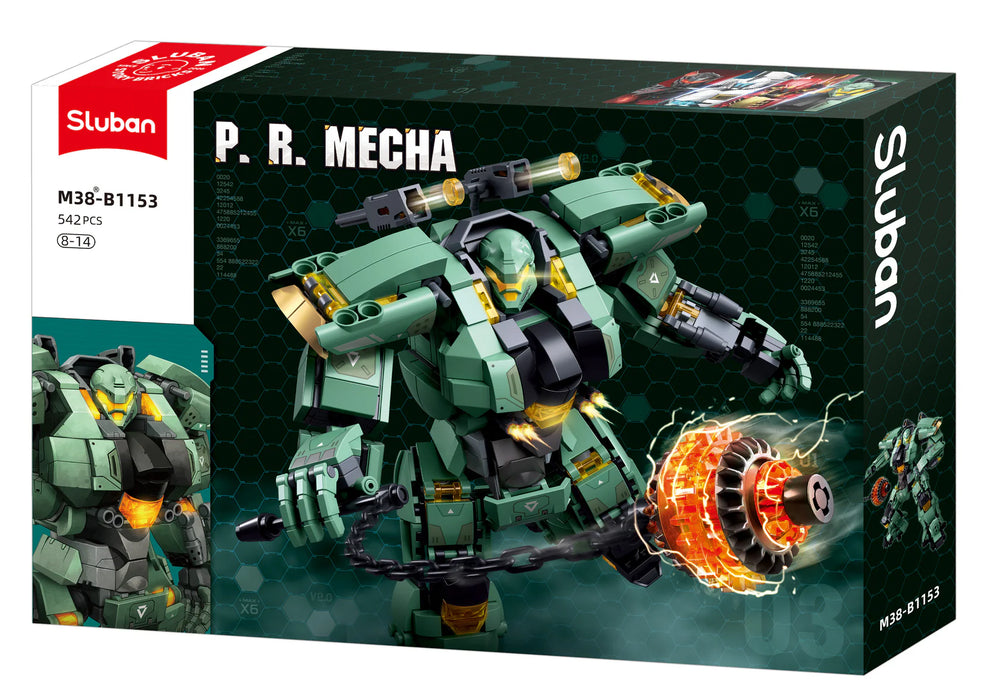 Sluban - PR Mecha Green