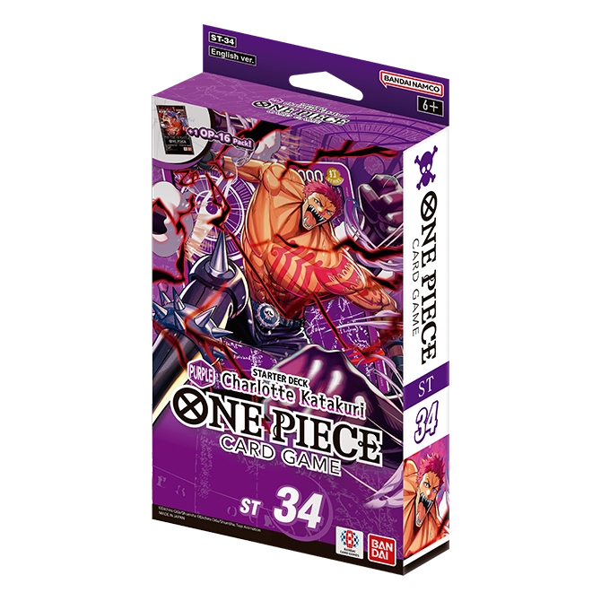 One Piece - (Purple) Charlotte Katakuri Starter Deck - ST-34