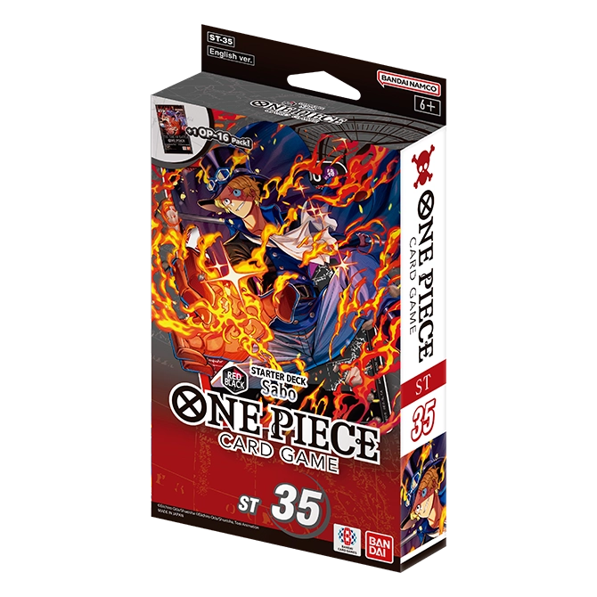 One Piece - (Red/Black) Sabo Starter Deck - ST-35