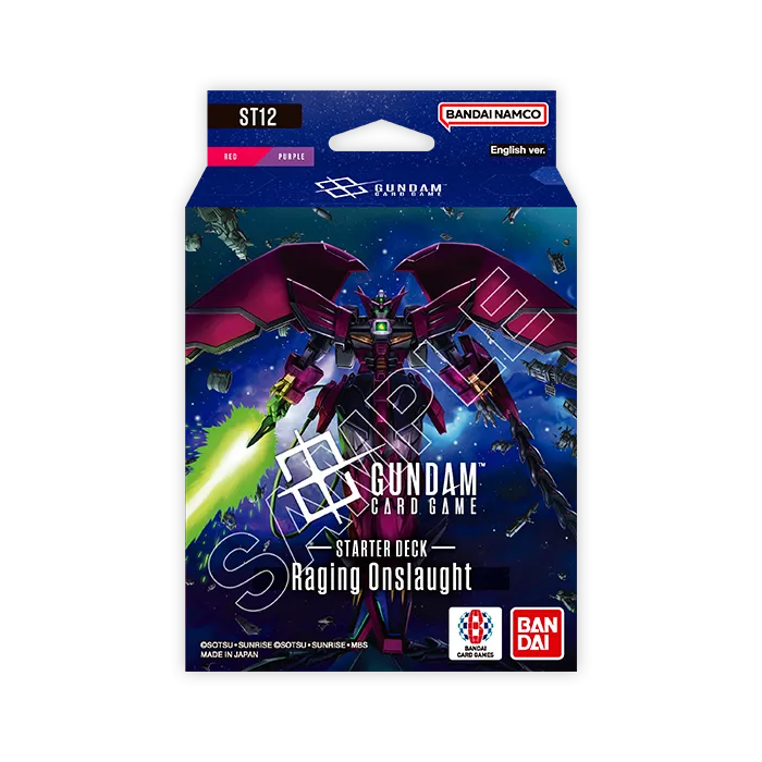 Gundam Card Game: Starter Deck ST12 - Raging Onslaught