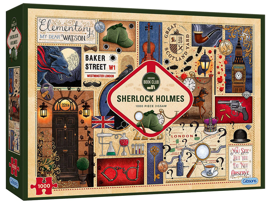 Book Club: Sherlock Holmes 1000pc