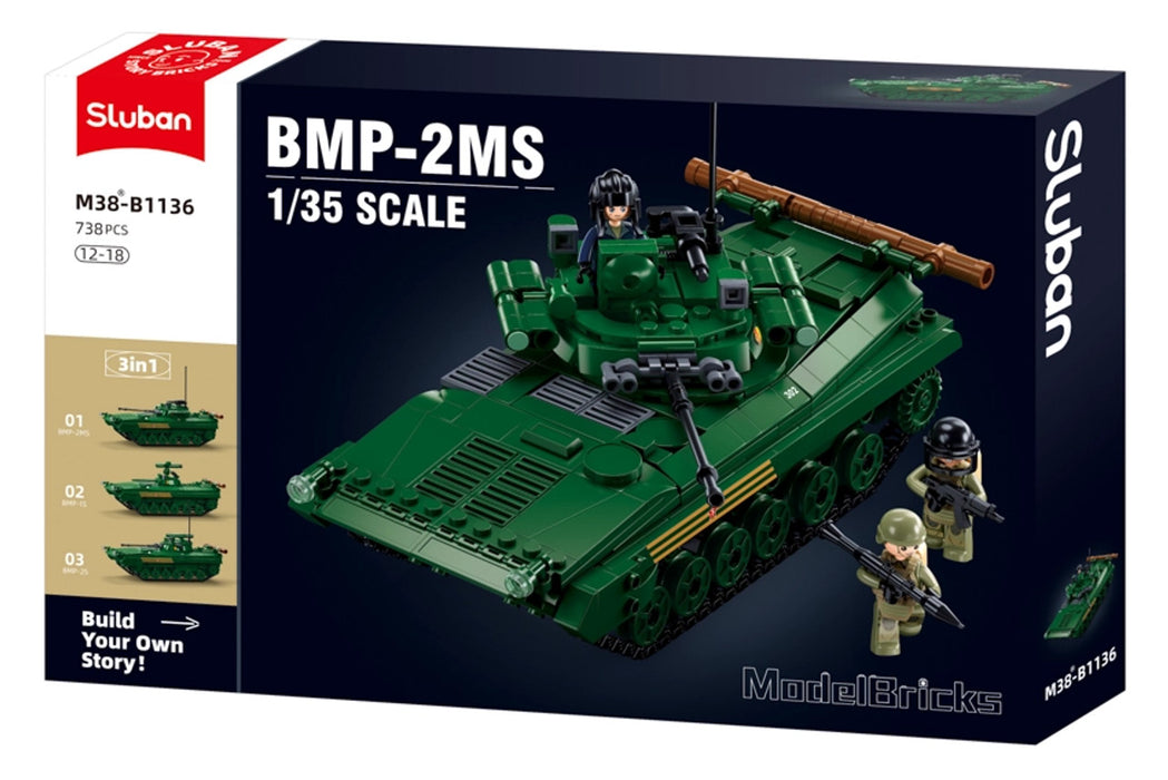 Sluban - MB BMP Infantry Fighting Tank (IFV) 3 In 1