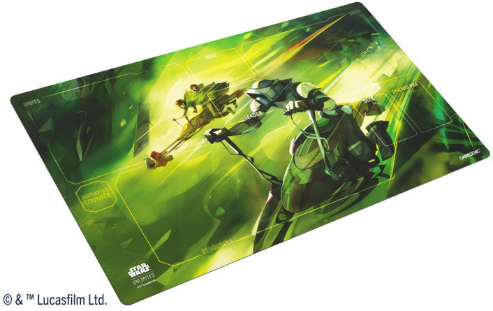 Gamegenic SWU Game Mat: Speeder Bike Chase