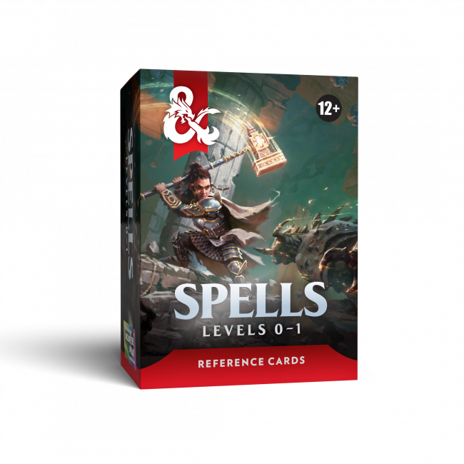 D&D Reference Cards - Spells: Levels 0-1