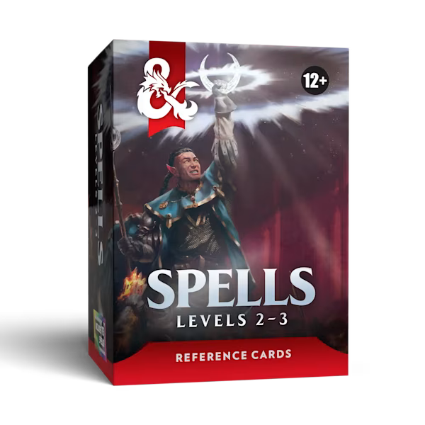 D&D Reference Cards - Spells: Levels 2-3