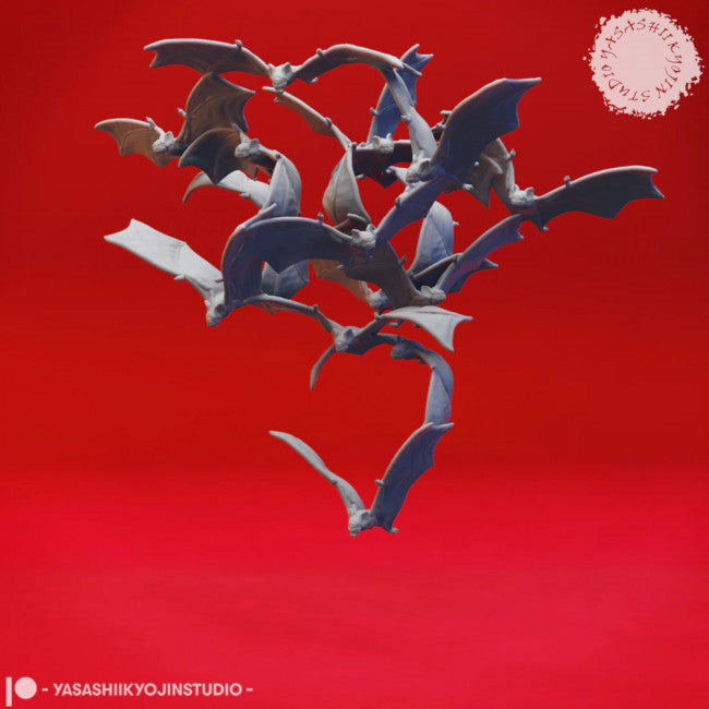 YKS Miniatures - Swarm of Bats