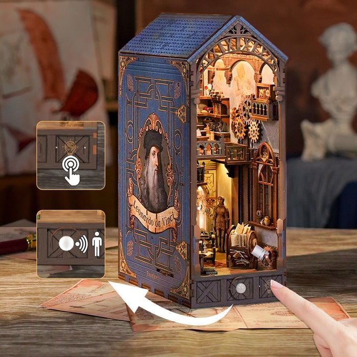 Tonecheer - Leonardo Da Vinci Book Nook