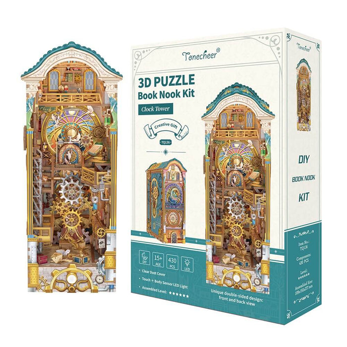 Tonecheer - Clock Tower Book Nook