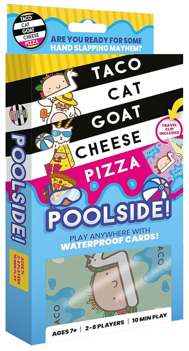 Taco Cat Goat Cheese Pizza Poolside!