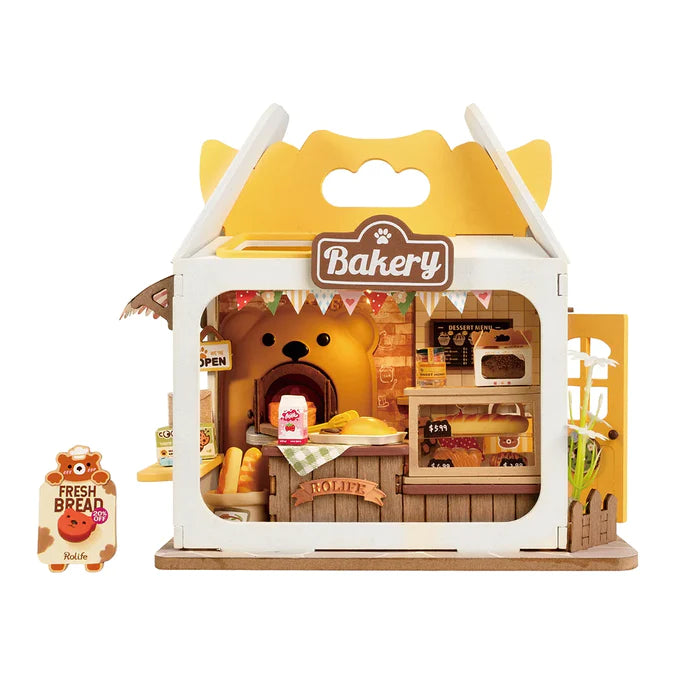 DIY Mini House Teddys Breadbox