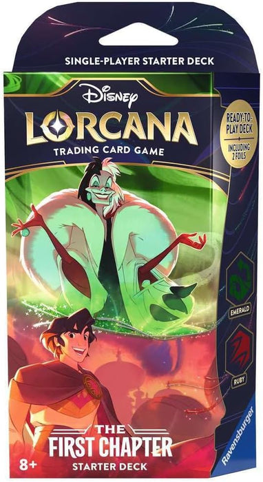 Lorcana - The First Chapter Emerald and Ruby Starter Deck