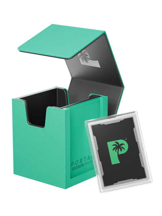 Palms Off: Portal Deck Box - Nexus 100+ Turquoise