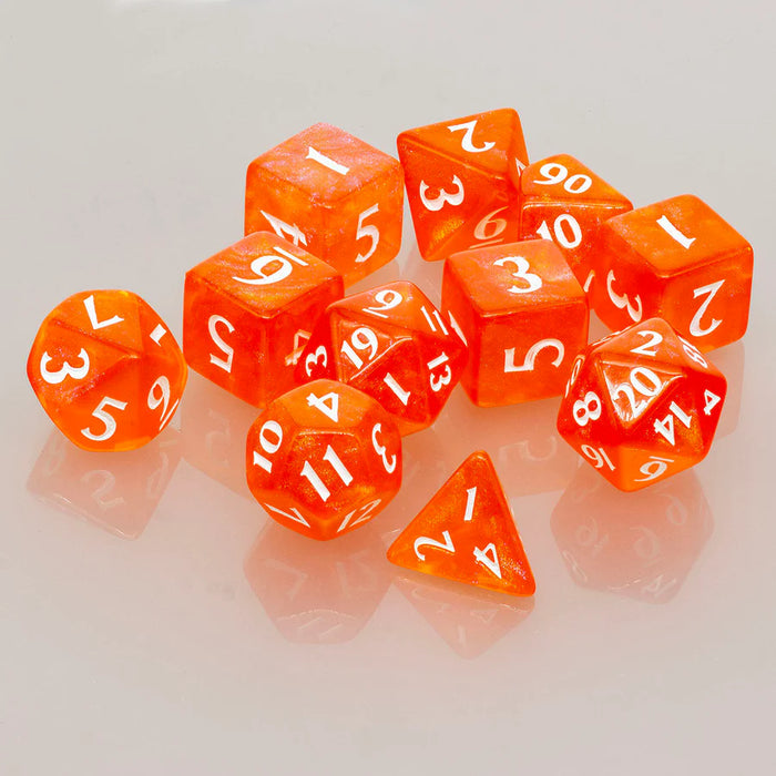 Ultra Pro: Eclipse 11 Dice Set - Pumpkin Orange