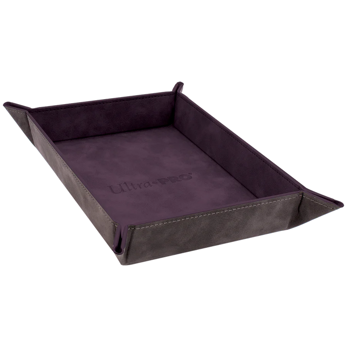Ultra Pro: Foldable Dice Rolling Tray - Amethyst Suede