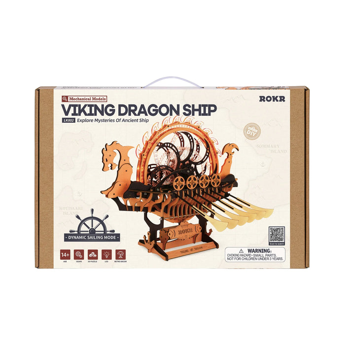 Rokr - LK802 - Viking Dragon Ship