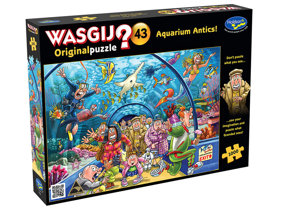 Wasgij Original - 43 Aquarium Antics