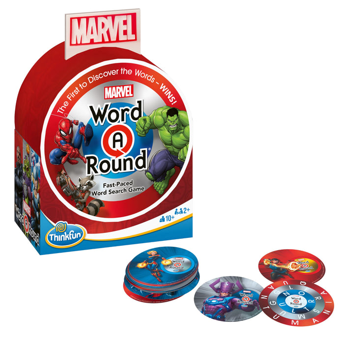 ThinkFun - Marvel Word A Round