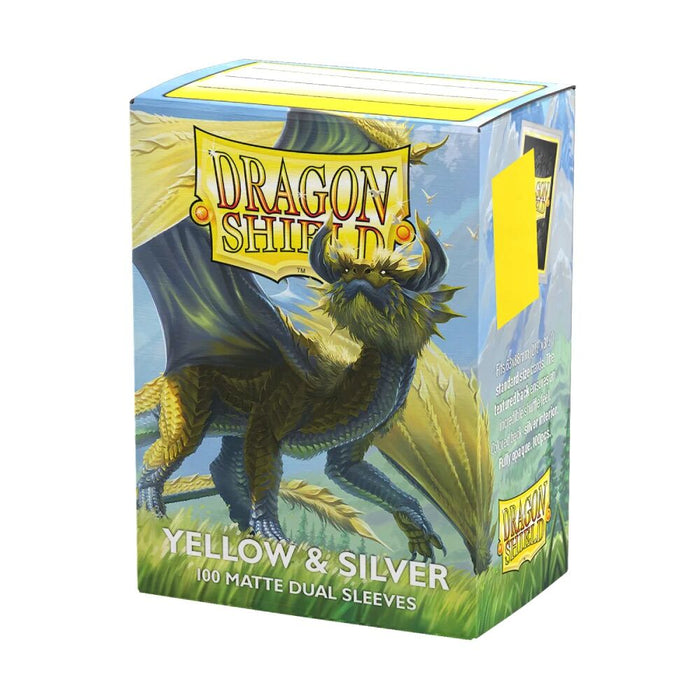 Dragon Shield Matte Dual - Yellow & Silver