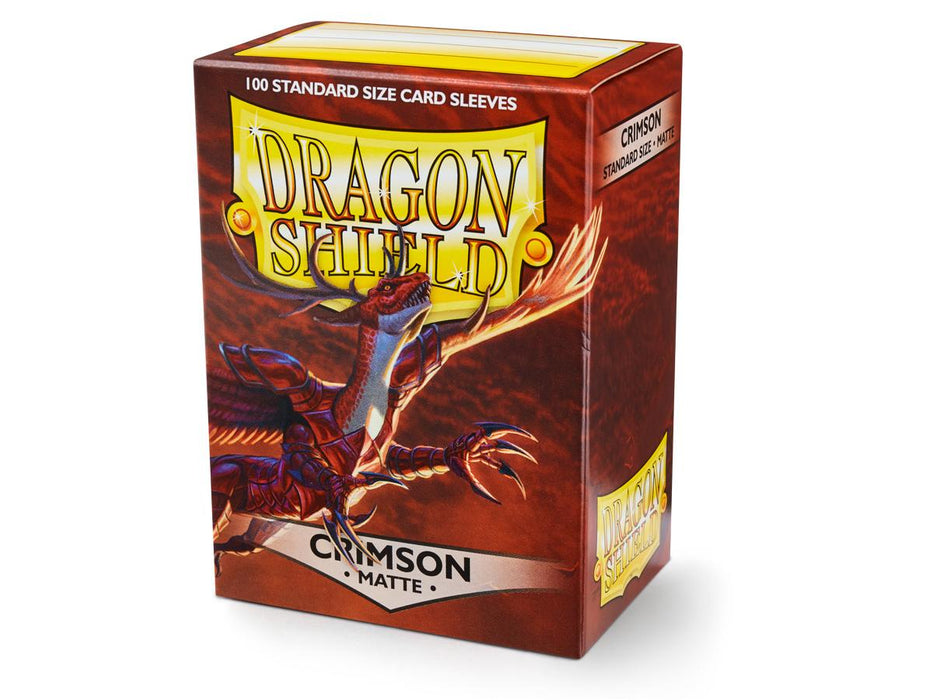 Dragon Shield Matte 100 - Crimson