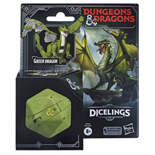 D&D Dicelings - Green Dragon