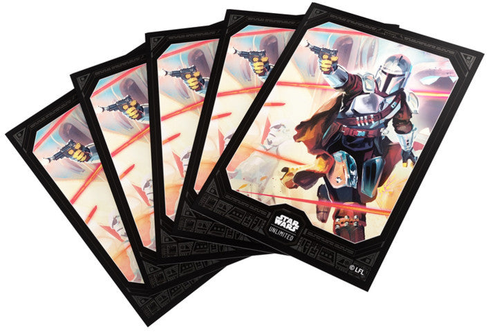 Gamegenic SWU Art Sleeves: Mandalorian