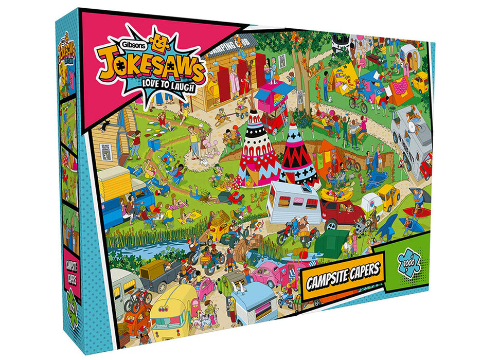Jokesaws Campsite Capers 1000 piece