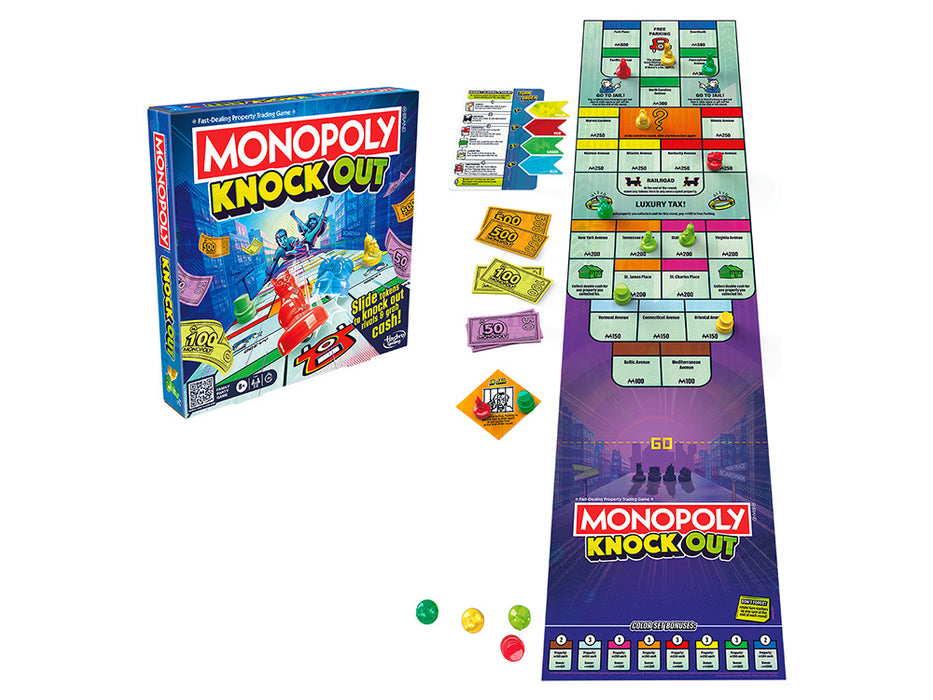 Monopoly Knockout — Arkhaven Games & Hobbies