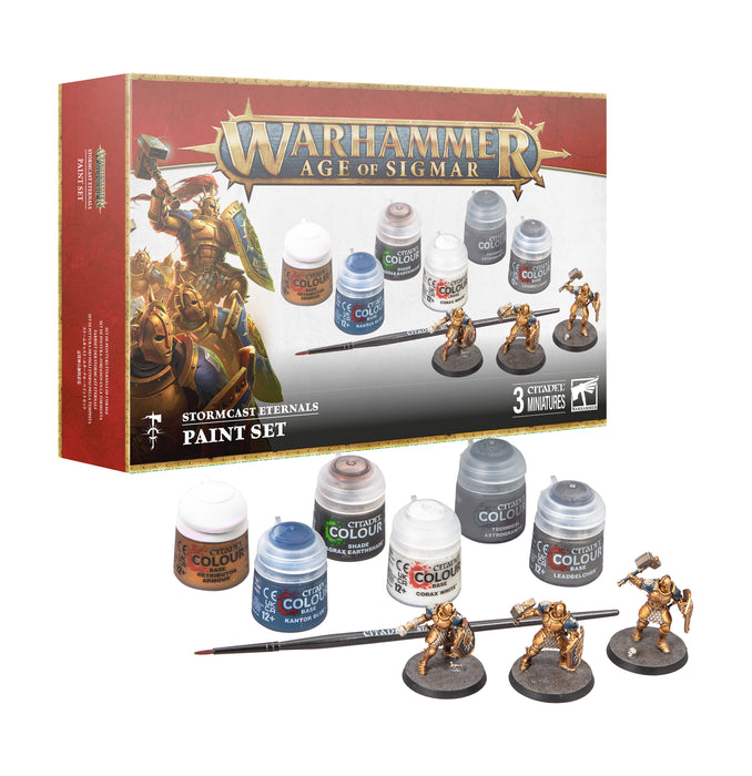 60-10 AOS Stormcast Eternals + Paint Set