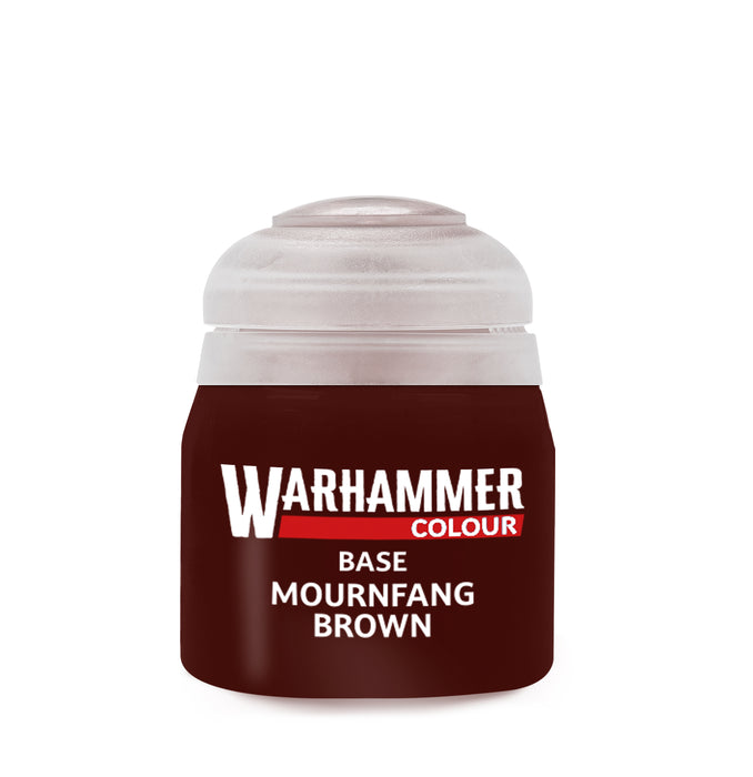 21-20 Warhammer Base: Mournfang Brown