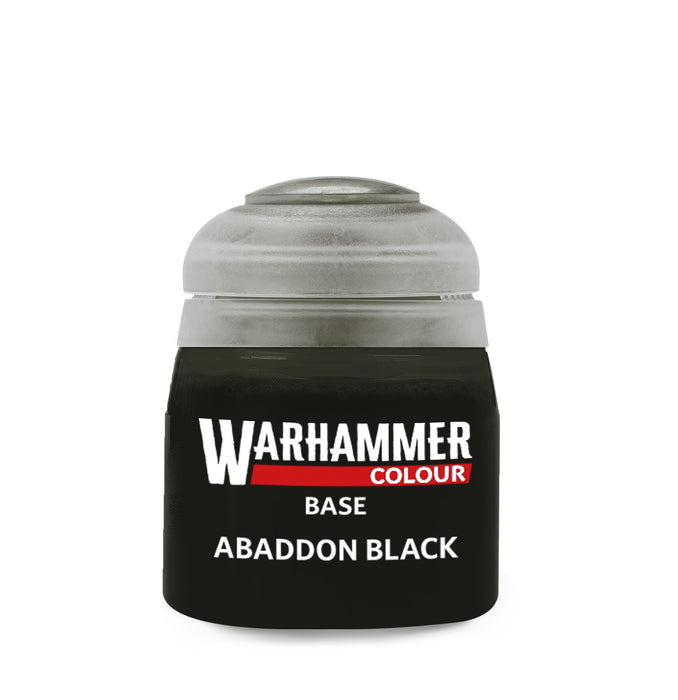 21-25 Warhammer Base: Abaddon Black