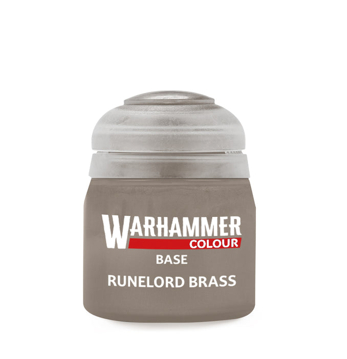 21-55 Warhammer Base: Runelord Brass