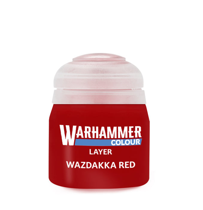 22-07 Warhammer Layer: Wazdakka Red