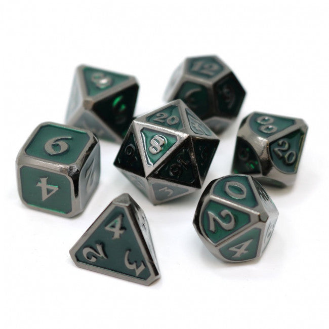 DHD 7-Die Set: Mythica Sinister Emerald