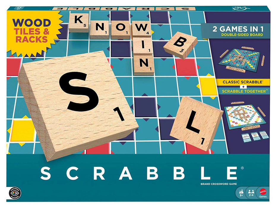 Scrabble - Wooden Tiles