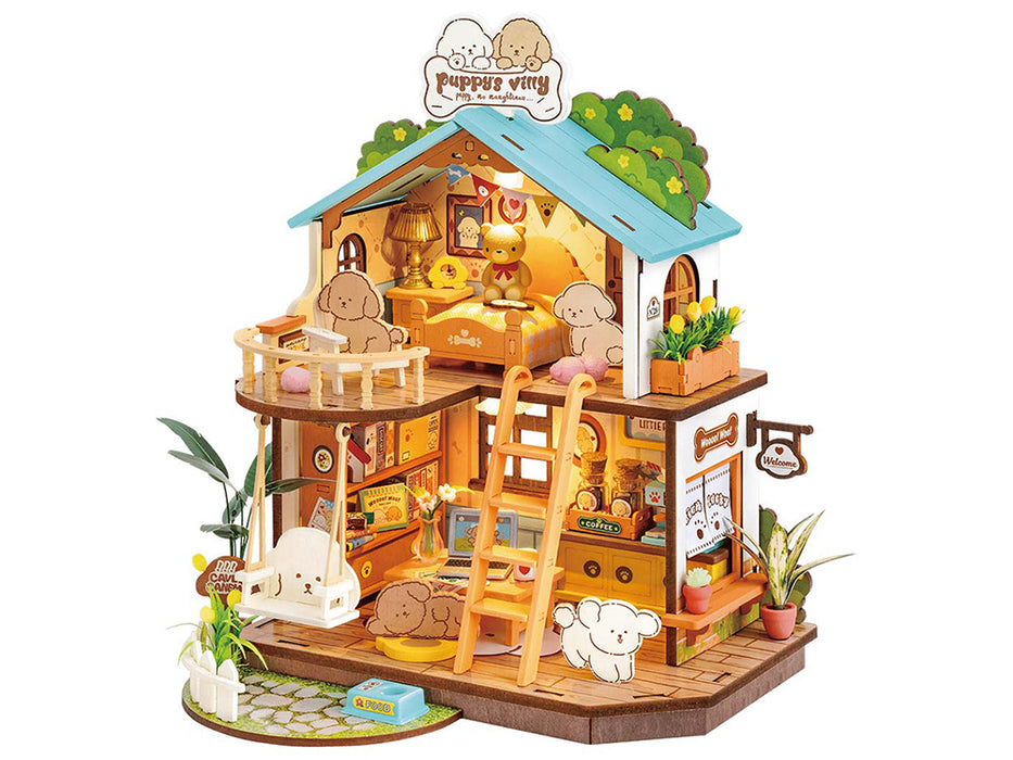 Rolife DIY Puppys Cosy Villa