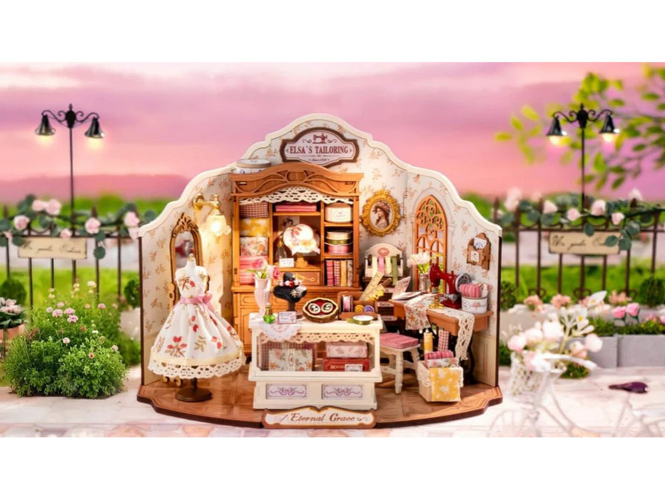 Robotime DIY Mini House - Elsas Tailoring