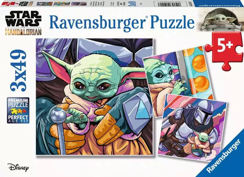 Ravensburger - Star Wars: Grogu Moments 3 x 49 Piece