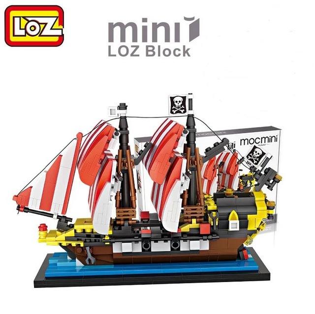 LOZ MINI Black Seas Barracuda Pirate