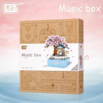 LOZ MINI Cherry Blossom Music Box