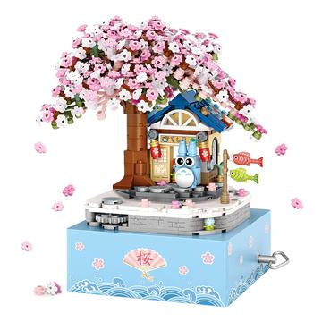 LOZ MINI Cherry Blossom Music Box