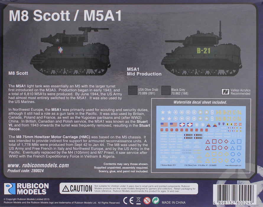 M8 Scott / M5A1 Stuart